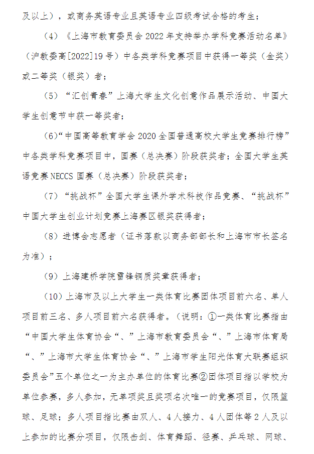 上海建橋?qū)W院專升本