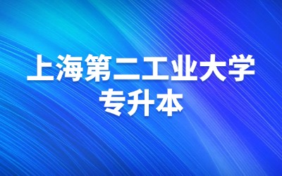 上海第二工業大學專升本